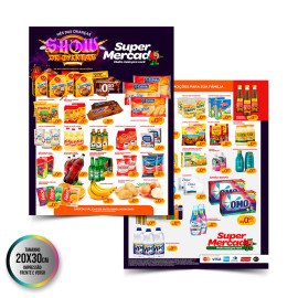 5000 Panfletos 21x30cm 4/4