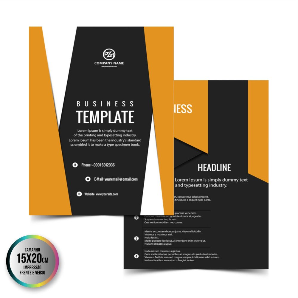 5000 Panfletos 15x20cm 4/4