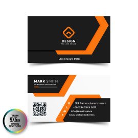 1000 Cartões de Visita 4/4 Verniz na frente